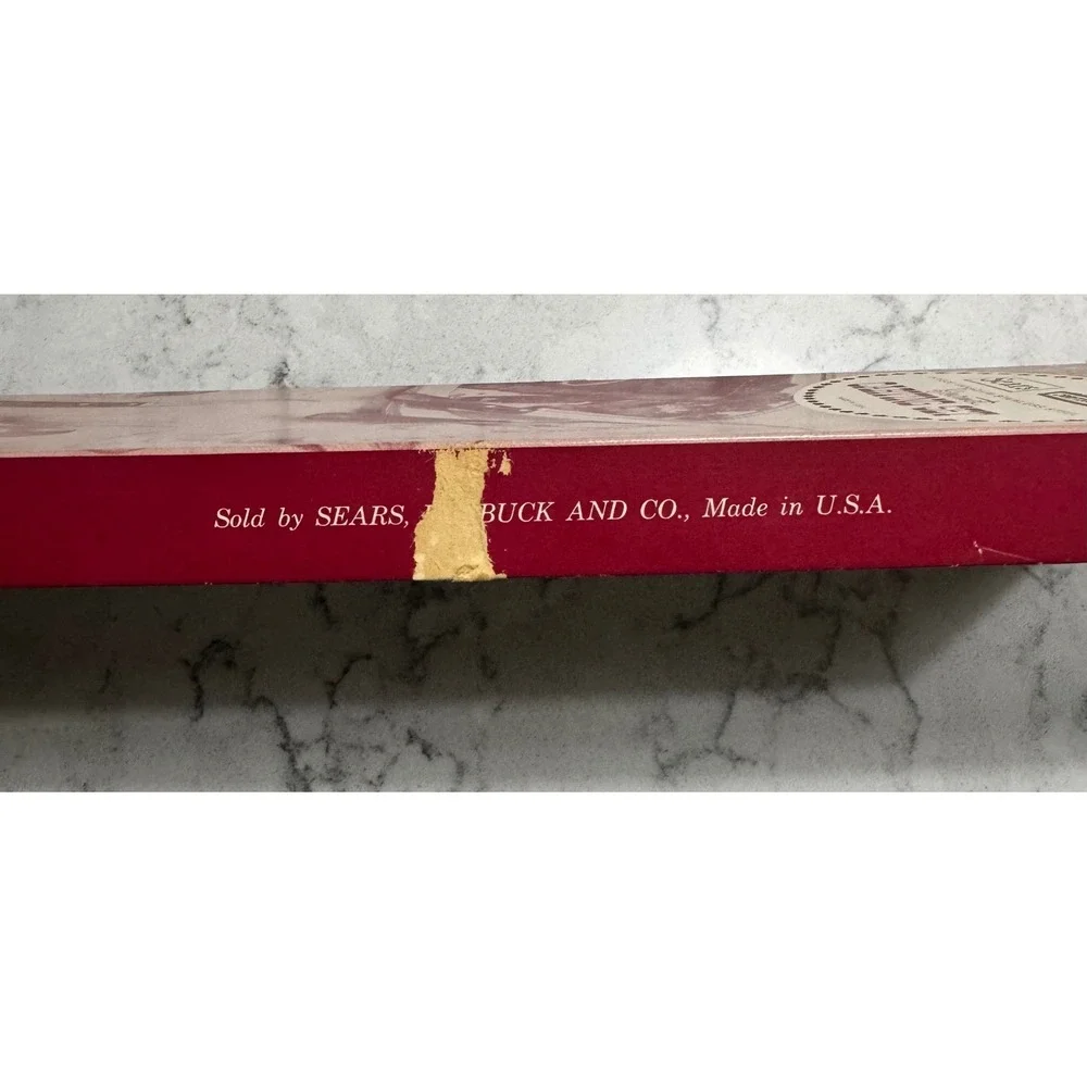 Sears Craftsman Gourmet Vintage Carving Set 2-Piece Vanadium Stainless Steel USA
